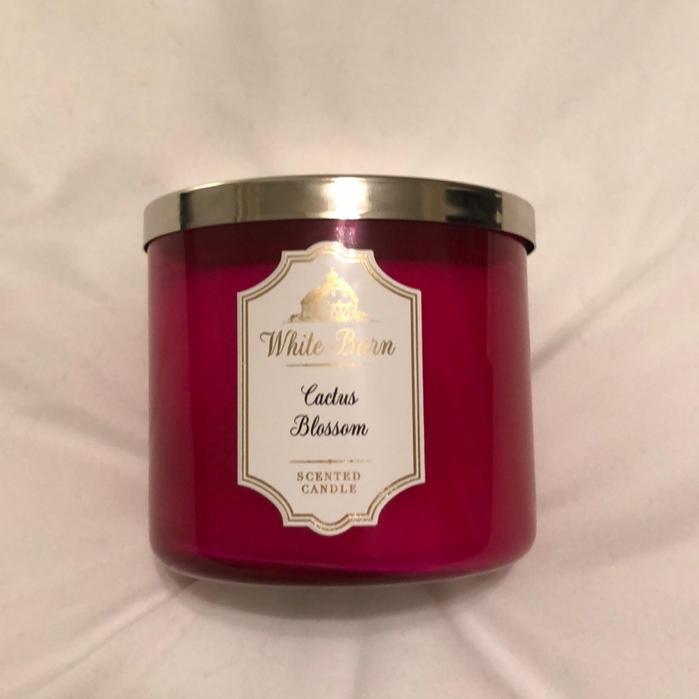White Barn Cactus Blossom Candle Bath & Body Works